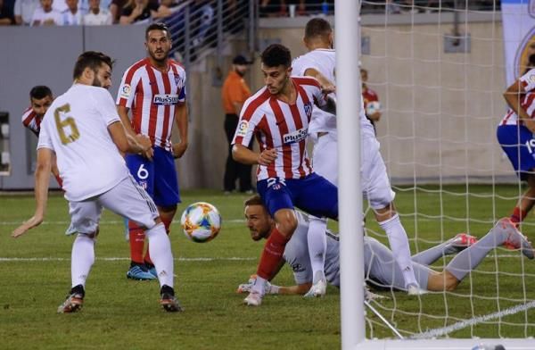 من مواجهة الريال وأتلتيكو