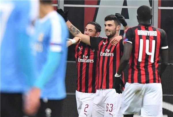 لاعبو ميلان