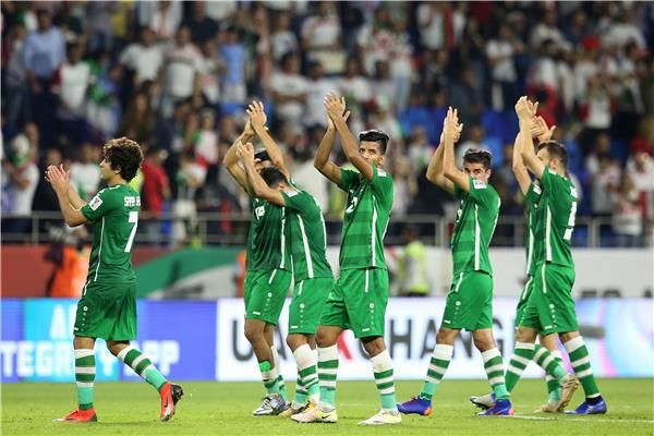 لاعبو المنتخب العراقي