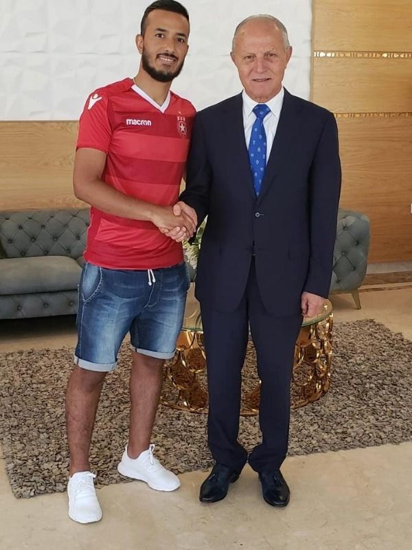 حمزة لحمر ورئيس النجم الساحلي