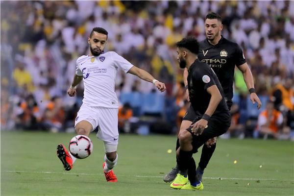 من مباراة سابقة بين الهلال والنصر