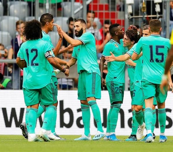 لقطة من المباراة