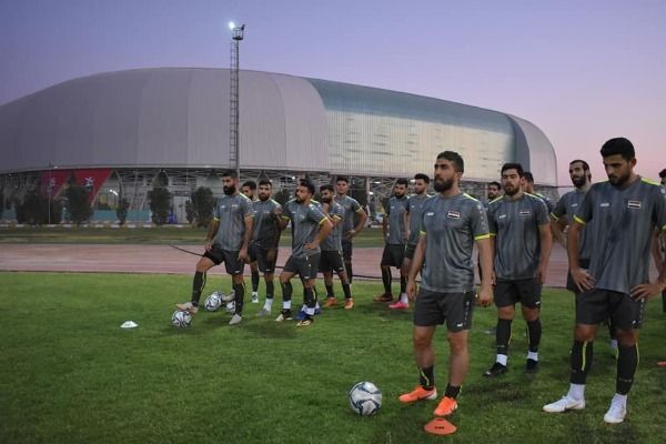 من مران المنتخب السوري