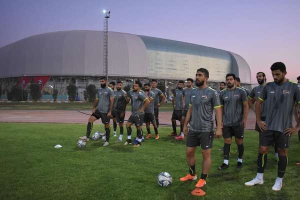 من مران المنتخب السوري