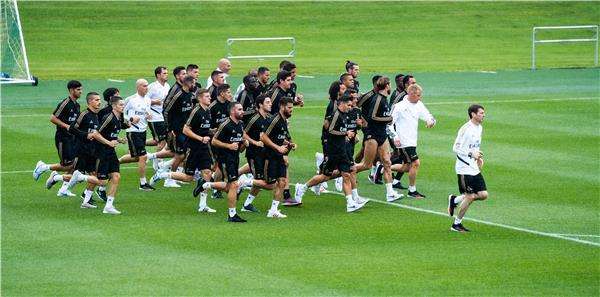 تدريبات ريال مدريد