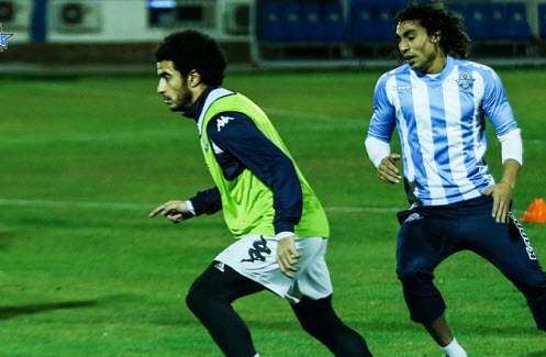 عمرو مرعي (على اليمين)