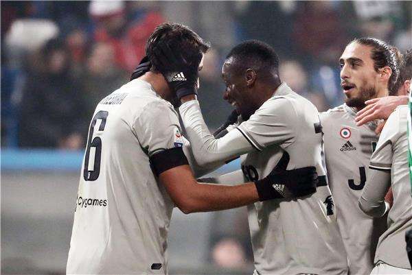 خضيرة مع لاعبي يوفنتوس