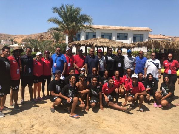منتخب مصر للسباحة بالزعانف