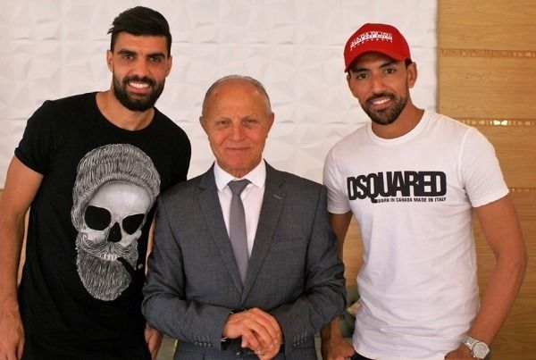 المساكني وبوغطاس مع رئيس النجم