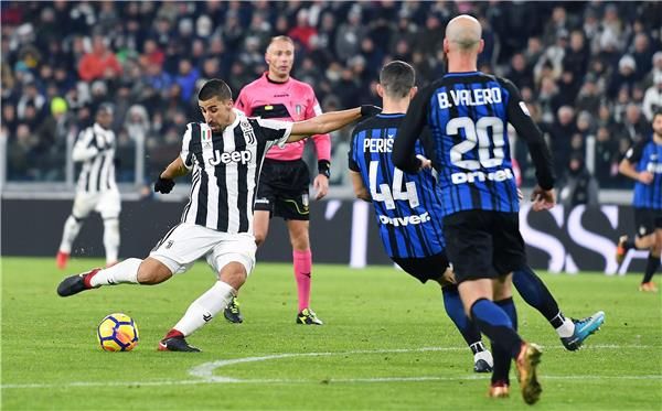 من مباراة سابقة بين إنتر ويوفنتوس
