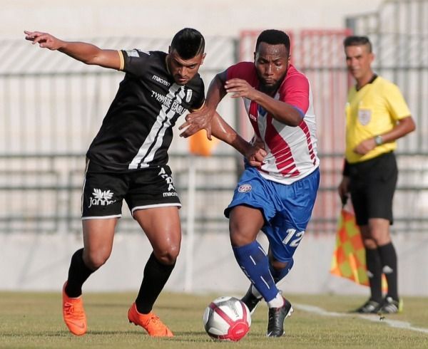 جانب من المباراة