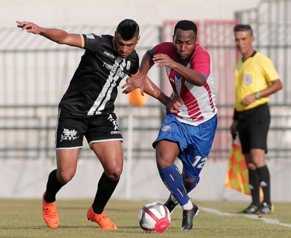 جانب من المباراة