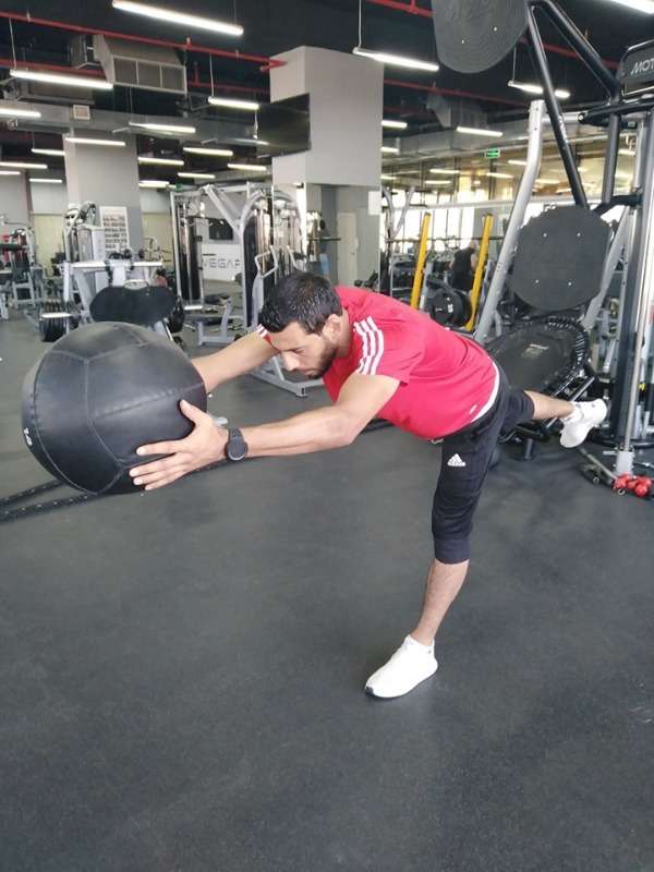 ياسين يبدأ البرنامج التأهيلي