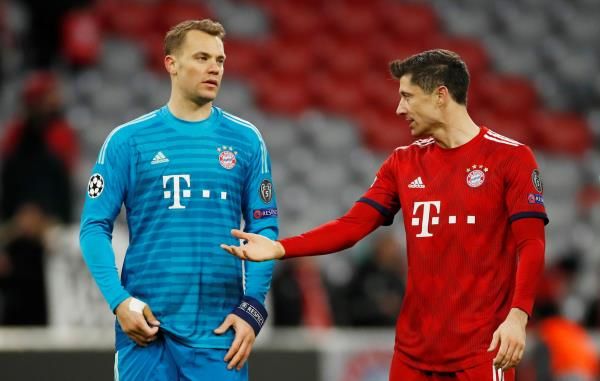 ليفاندوفسكي ونوير