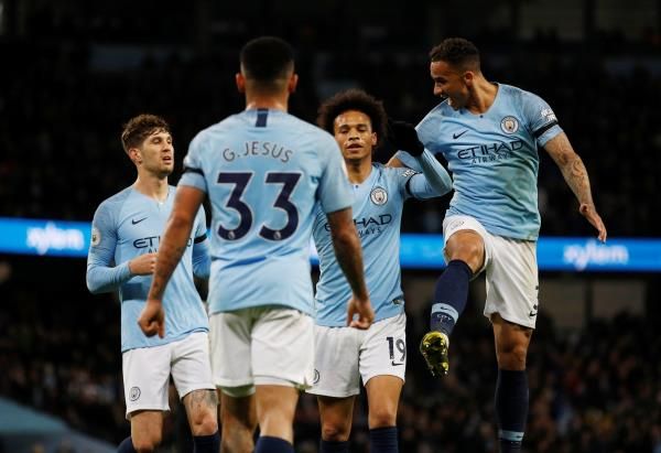 لاعبو مانشستر سيتي