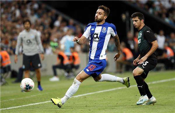 لقطة من المباراة