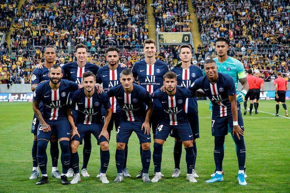 لاعبو باريس سان جيرمان