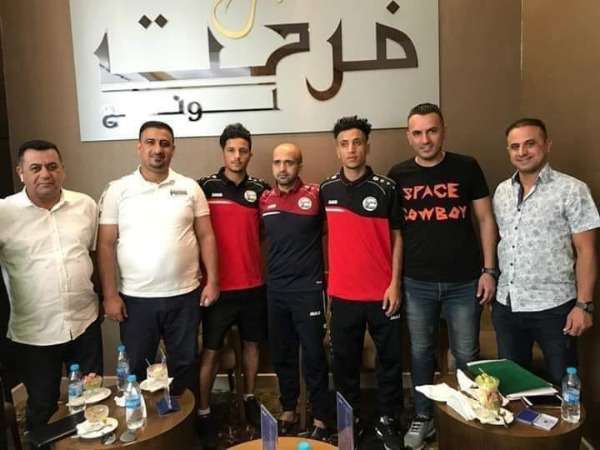 أثناء التعاقد مع اللاعبين