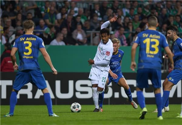 جانب من المباراة