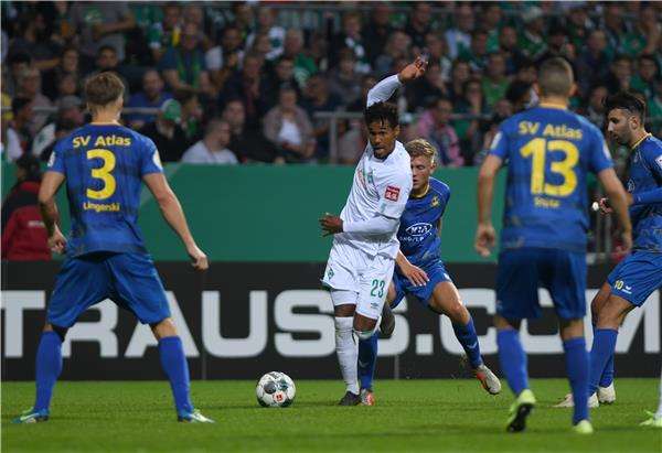 جانب من المباراة