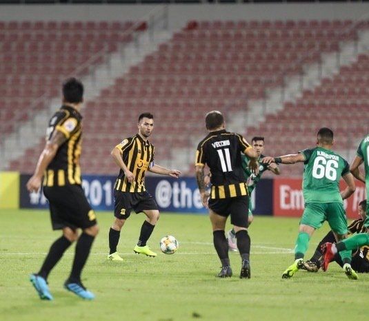 جانب من المباراة