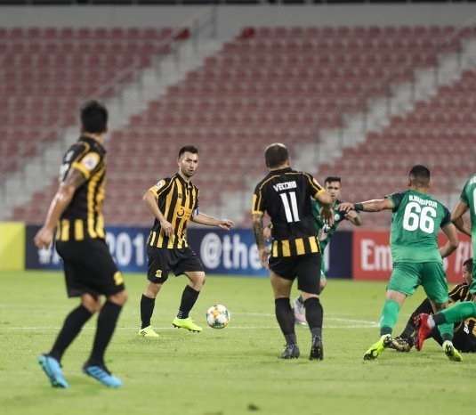 جانب من المباراة