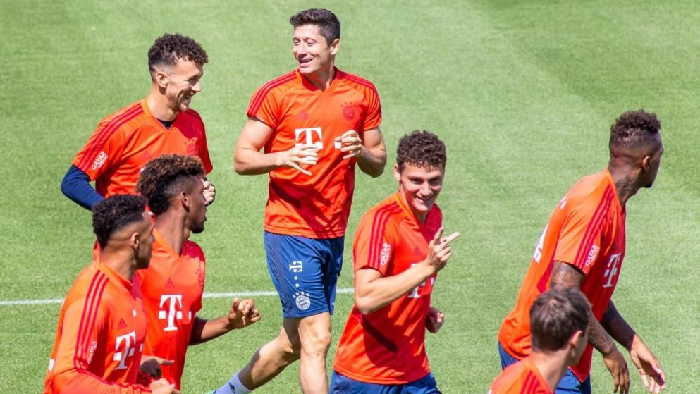 بيريسيتش في تدريبات بايرن ميونخ