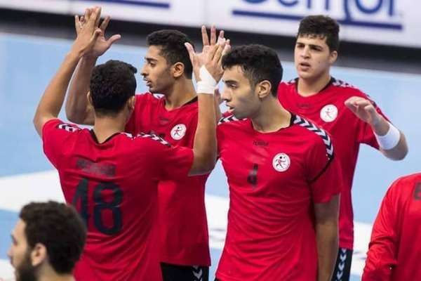 لاعبو منتخب مصر لكرة اليد ناشئين