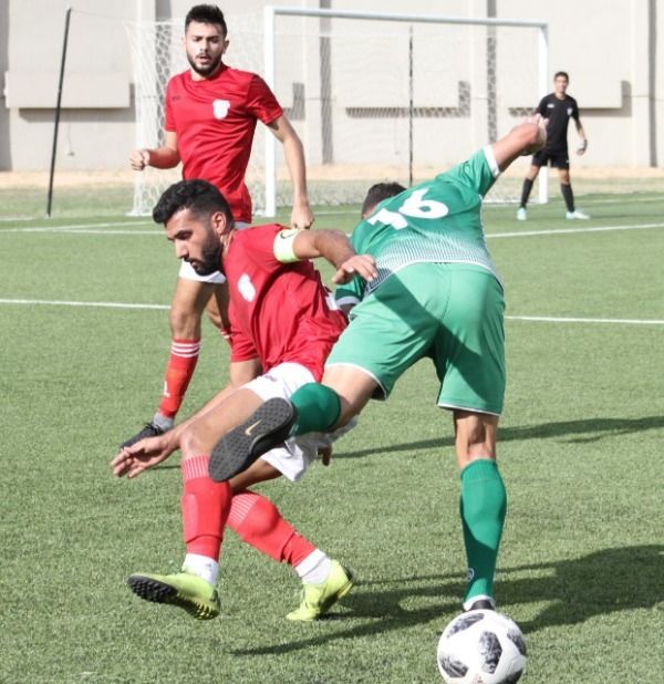 لقطة من المباراة