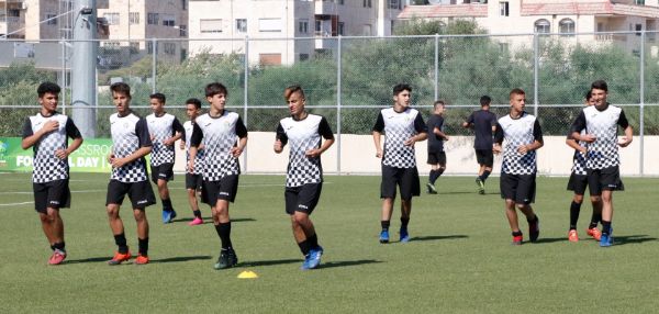 من تدريبات منتخب الأردن