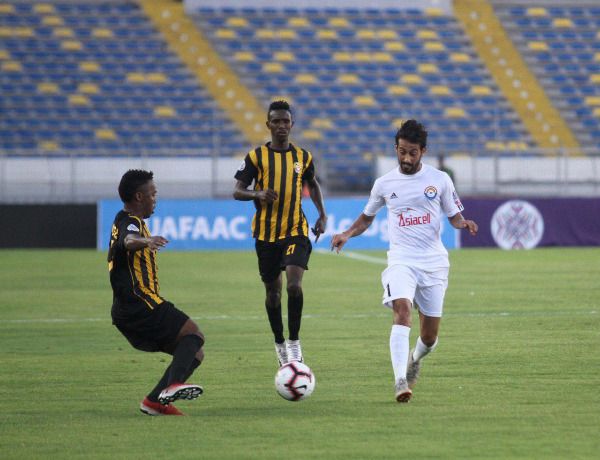 لقطة من المباراة