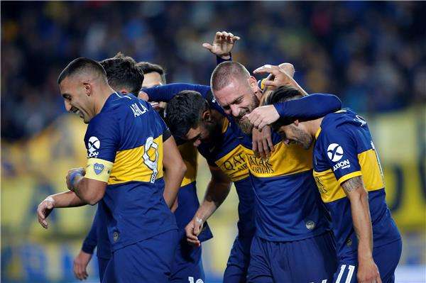 لاعبو بوكا جونيورز