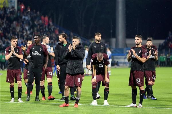 لاعبو ميلان