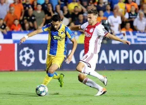 التعمري خلال المباراة