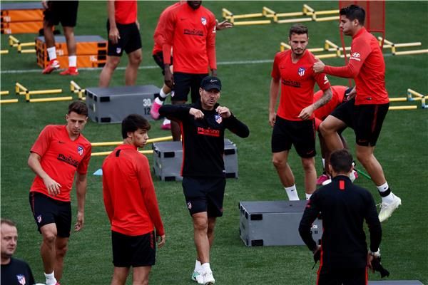 من مران أتلتيكو مدريد