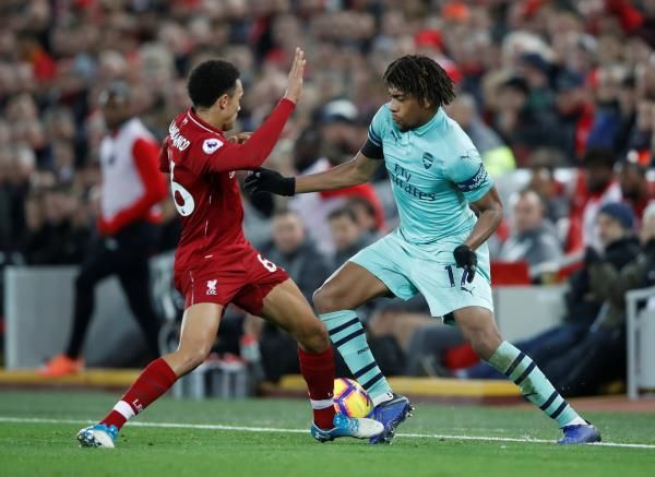 من مباراة سابقة بين ليفربول وآرسنال