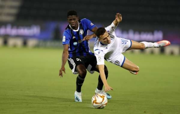 من مباراة الخور والسيلية