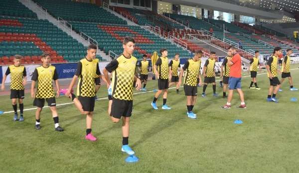 من تدريبات منتخب الأردن للناشئين