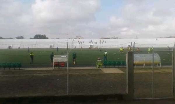 لقطة من المباراة