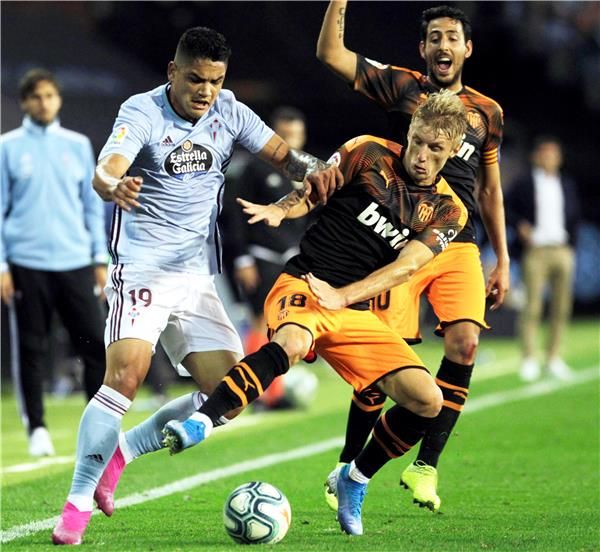 من لقاء فالنسيا وسيلتا فيجو