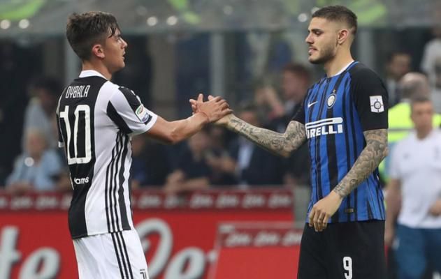 ماورو إيكاردي وباولو ديبالا