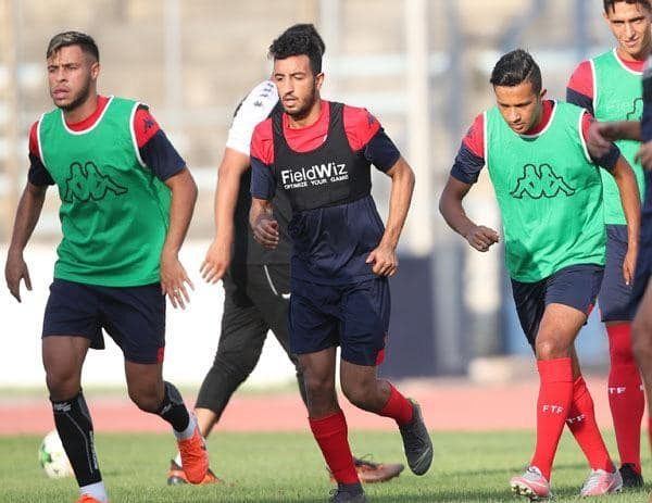 من تدريبات منتخب تونس