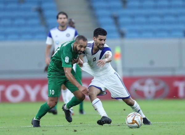 لقطة من المباراة