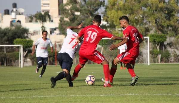 لقطة من المباراة