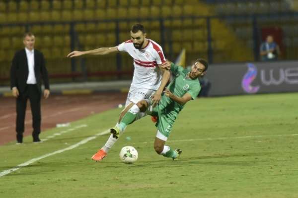 لقطة من المباراة