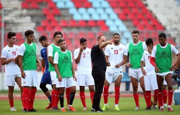 بلقاسم مع لاعبيه