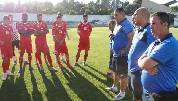 من تدريبات أولمبي الأردن