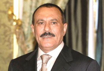 الرئيس اليمني علي عبد الله صالح 
