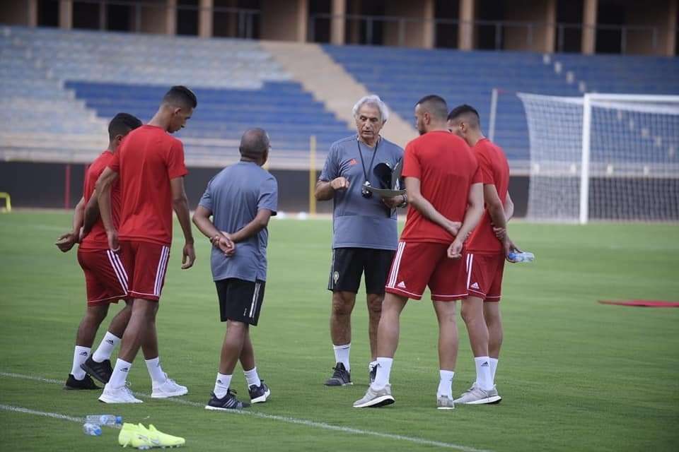 من مران منتخب المغرب 