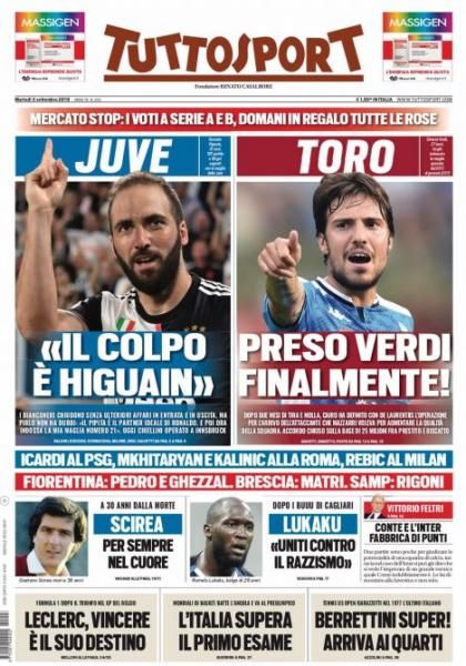 tuttosport_prima_pagina_3_settembre_2019